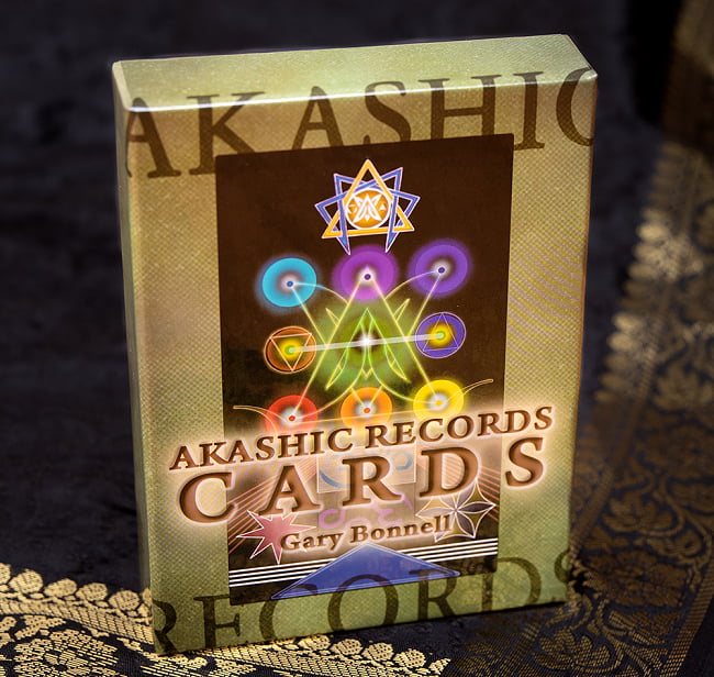 アカシック レコード カード－AKASHIC RECORDS CARDS 2 - 斜めから撮影しました