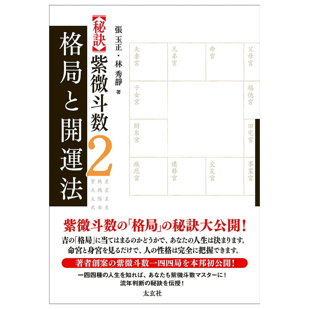 【秘訣】紫微斗数2 格局と開運法 Tips Purple Wei Dou Number Cases and Good Fortune / オラクルカード 占い カード占い タロット 太玄