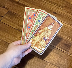 ヴィスコンティ・スフォルツァ版　ザ・ゴールデンタロット - Visconti Sforza version The Golden Tarot - サブ4