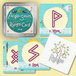 アングロサクソン ルーンカード - anglo saxon rune cards - サブ2