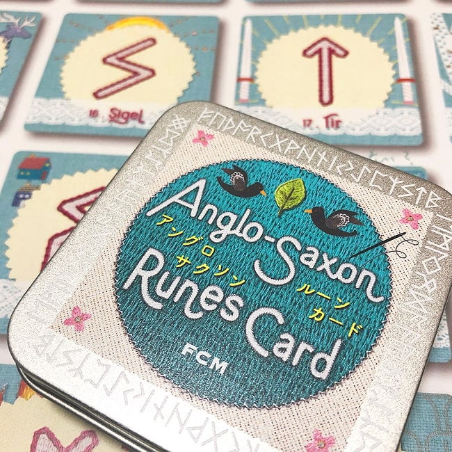 アングロサクソン ルーンカード - anglo saxon rune cardsの写真オラクルカード,占い,カード占い,タロット