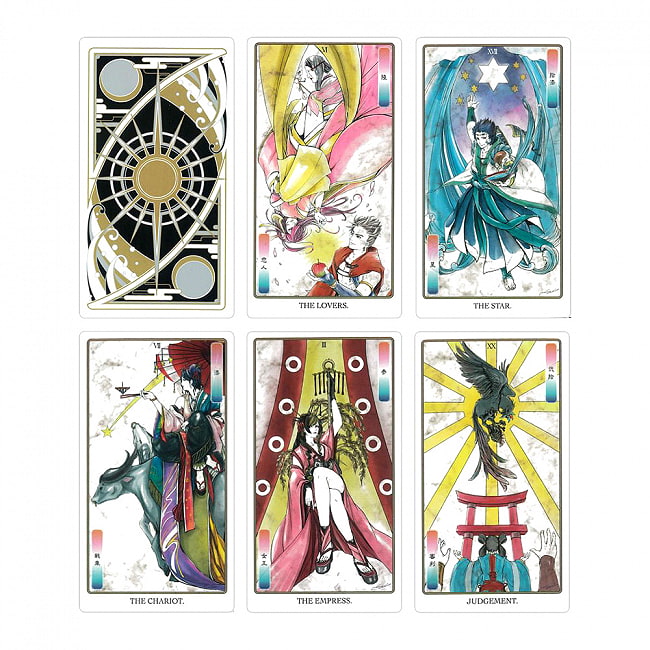 日本神話タロット　mini - Japanese mythology tarot mini 2 - 開けて見ました。素敵なカード達です