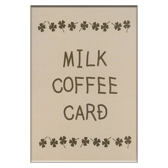 ミルクコーヒーカード - milk coffee cardの写真オラクルカード,占い,カード占い,タロット