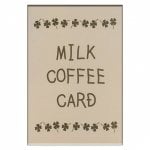 ミルクコーヒーカード - milk coffee card