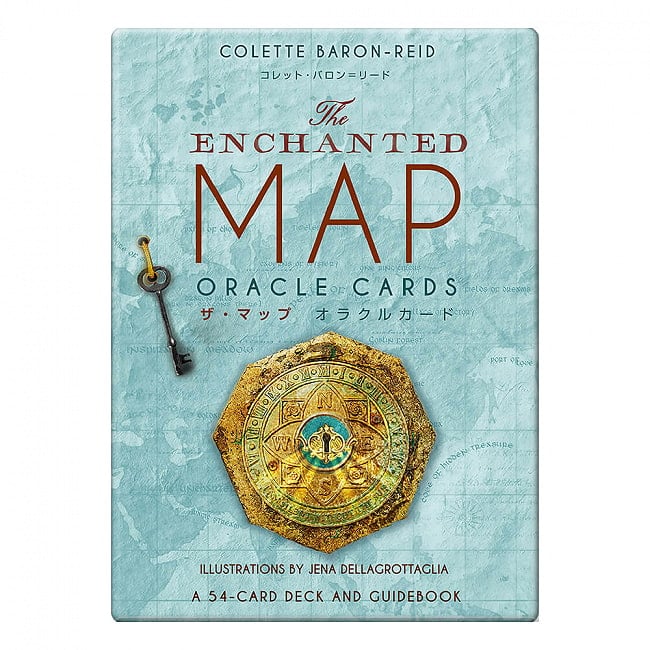 ザ・マップオラクルカード〈新装改訂版〉 - The Map Oracle Cards (New Revised Edition)の写真1枚目です。パッケージ写真ですオラクルカード,占い,カード占い,タロット