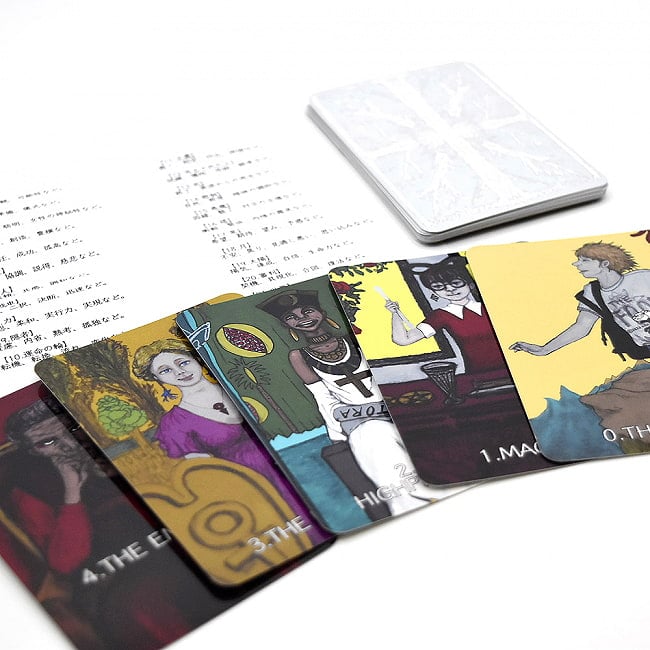 TAROT DECK by kibi（タロットデッキby希微） - TAROT DECK by kibi 2 - 開けて見ました。素敵なカード達です