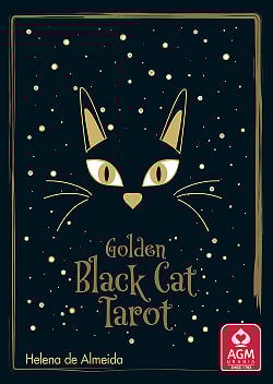 金の黒猫タロット - gold black cat tarotの商品写真