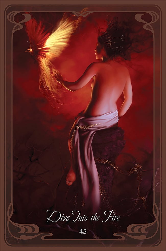 クイーン・マブ・オラクル - The Queen Mab Oracle: Divine Feminine Wisdom from the Queen of the Fae 3 - パッケージ裏面
