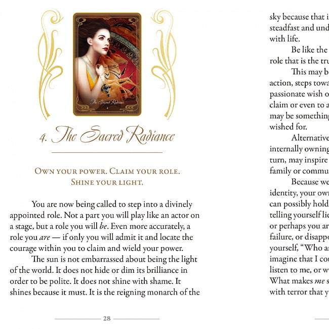 クイーン・マブ・オラクル - The Queen Mab Oracle: Divine Feminine Wisdom from the Queen of the Fae 5 - 開けて見ました。素敵なカード達です