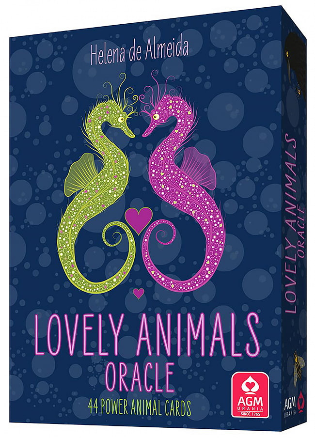 ラブリーアニマルオラクル - Lovely Animals Oracleの写真1枚目です。パッケージ写真ですオラクルカード,占い,カード占い,タロット
