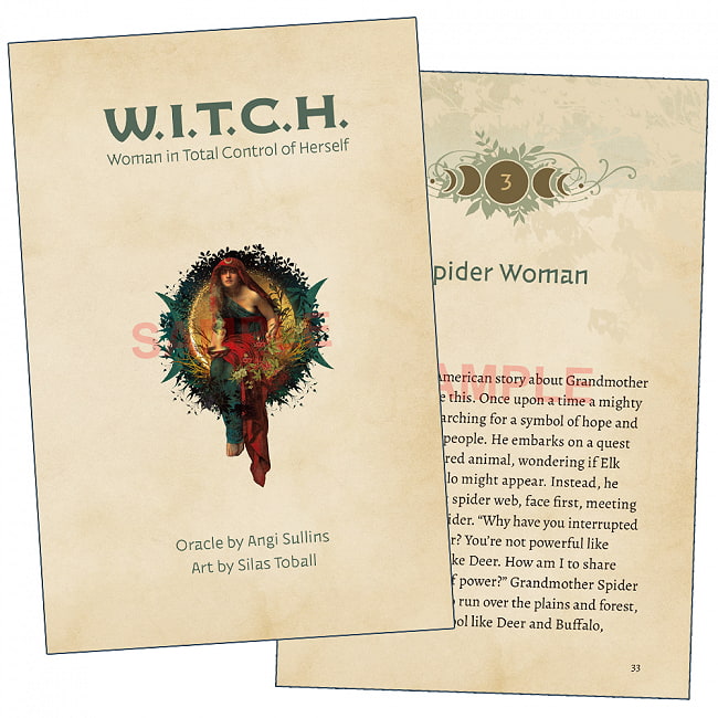 W.I.T.C.H. - W.I.T.C.H. Woman in Total Control of Herself 5 - 開けて見ました。素敵なカード達です