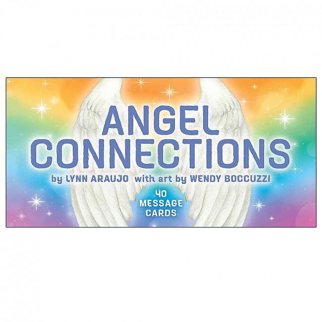 エンジェルコネクション - Angel Connections: 40 Message Cardsの写真1枚目です。パッケージ写真ですオラクルカード,占い,カード占い,タロット