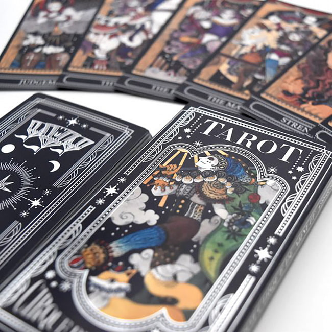 CIRQUE DU MINUIT サーカスのタロットカード - CIRQUE DU MINUIT ~ Circus Tarot Card 3 - パッケージ裏面