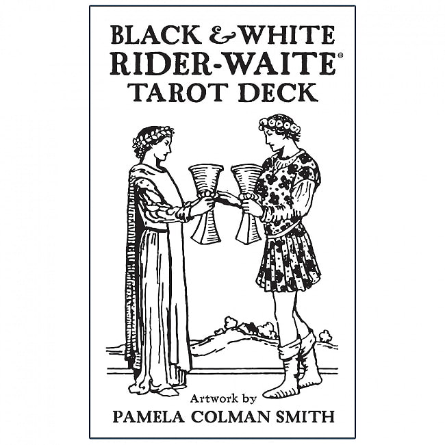ブラックアンドホワイトタロット - Black & White Rider-Waite? Tarot Deckの写真オラクルカード,占い,カード占い,タロット