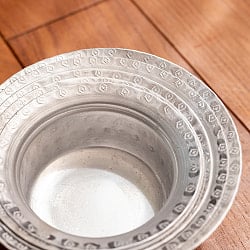 スタッキングができる　アルミハンディ5点セット　軽量で省スペース！キャンプにもオススメの食器 - サブ3