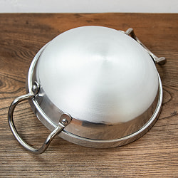 インド鍋 アルミニウム カダイ【直径：約21cm】 - サブ4