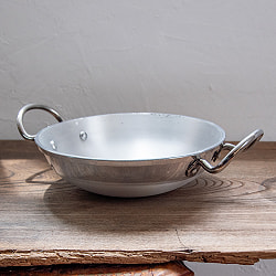 インド鍋 アルミニウム カダイ【直径：約24cm】 - サブ2