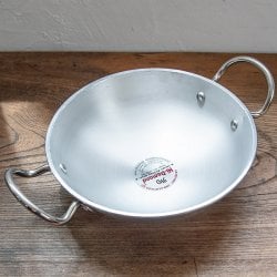 インド鍋 アルミニウム カダイ【直径:約24cm】