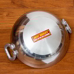 インド鍋 アルミニウム カダイ【直径：約25.5cm】 - サブ3