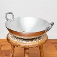 インド鍋 アルミニウム カダイ【直径:約29cm】