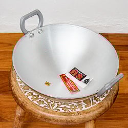 インド鍋 アルミニウム カダイ【直径：約30.5cm】 - サブ2