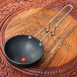 ミニタルカパン - 黒 ノンスティック【直径約10cm】インド料理でスパイスをテンパリングする調理器具の商品写真