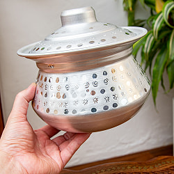 アルミのビリヤニ鍋 3〜4人前サイズ 1800cc程度 - サブ5