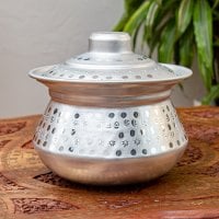 アルミのビリヤニ鍋 3〜4人前サイズ 1800cc程度