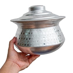 アルミのビリヤニ鍋 6〜8人前サイズ 3600cc程度 - サブ5