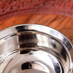 美しい槌目銅装飾仕上げ カダイ（直径：約11cm） - サブ4