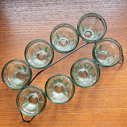 チャイワーラーのチャイカップホルダー - 8カップ用　ブラック - サブ4