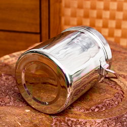 〔1.1L〕インドのステンレスミルクポット　ビリー缶　ブッシュクラフト　焚き火とキャンプの直火調理にも - サブ5