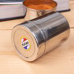 ステンレスのマサラケース・小物入れ-4号[約8.5cm×5.5cm ] - サブ3