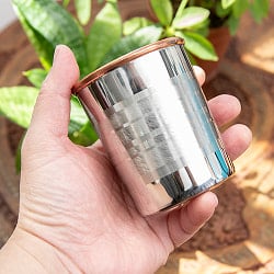 ステンレス製 銅装飾ウォーターグラス - サブ5