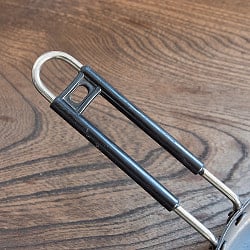 鋼鉄製の片手カダイ(直径約18.5cm) - サブ4