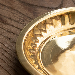 【祭壇用】ステンレス金メッキカトリ（小皿）　【直径：約10cm】 - サブ3