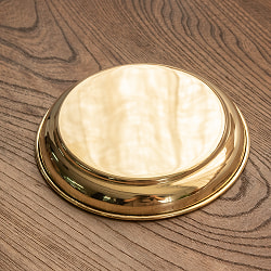 【祭壇用】ステンレス金メッキカトリ（中皿）　【直径：約13cm】 - サブ5