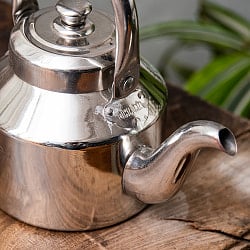 【チャイ15杯分くらい】レトロケトル インドのやかん 1200cc程度 - サブ3