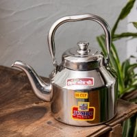 【チャイ20杯分くらい】レトロケトル インドのやかん 1500cc程度