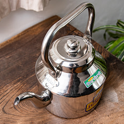 【チャイ35杯分くらい】レトロケトル インドのやかん たっぷり2700cc程度 - サブ3