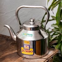 【チャイ30杯分くらい】レトロケトル インドのやかん たっぷり2700cc程度