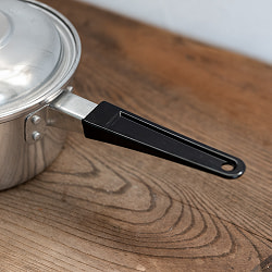 タイ屋台のアルミ片手鍋　アンブレラブランド〔内径：約16cm 容量：約1500ml〕 - サブ4