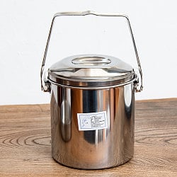 〔12cm 1.3L〕ブッシュクラフトの定番　ビリー缶・ビリーポット　リーズナブルなニワトリブランド - サブ2