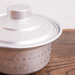 スタッキングができる　アルミハンディ4点セット　軽量で省スペース！キャンプにもオススメの食器 - サブ5