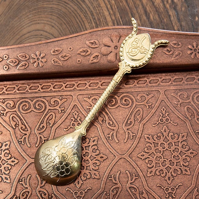 全2色】【アソート】魅惑なトルコのフラワーティースプーン の通販