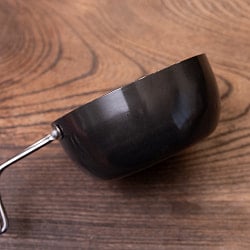 タルカパン - 黒 ノンスティック【直径約11.5cm】インド料理でスパイスをテンパリングする調理器具 - サブ2