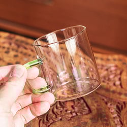 〔BOROSIL〕〔約190ml〕ボロシル ビジョンカラー マグ VISION COLOUR MUG 〔並行輸入品〕　洗練されたモダンなデザイン、耐熱ガラスの実力　電子レンジ可 - サブ3