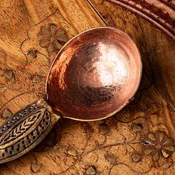 カシミールの重厚な精細彫金 サービングスプーン - サブ2