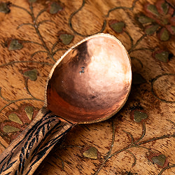 カシミールの重厚な精細彫金 ティースプーン - サブ3