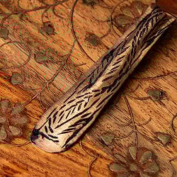 カシミールの重厚な精細彫金 ティースプーン - サブ4